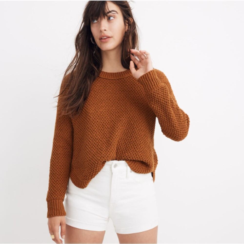 Madewell Parkhouse Pullover Sweater - Size XXS - Cotton Blend